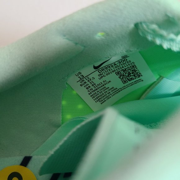 NEW Nike Air Zoom LJ Elite Track Shoes NO SPIKES DR9924-300 Size 13 Mint Foam - Picture 7 of 7